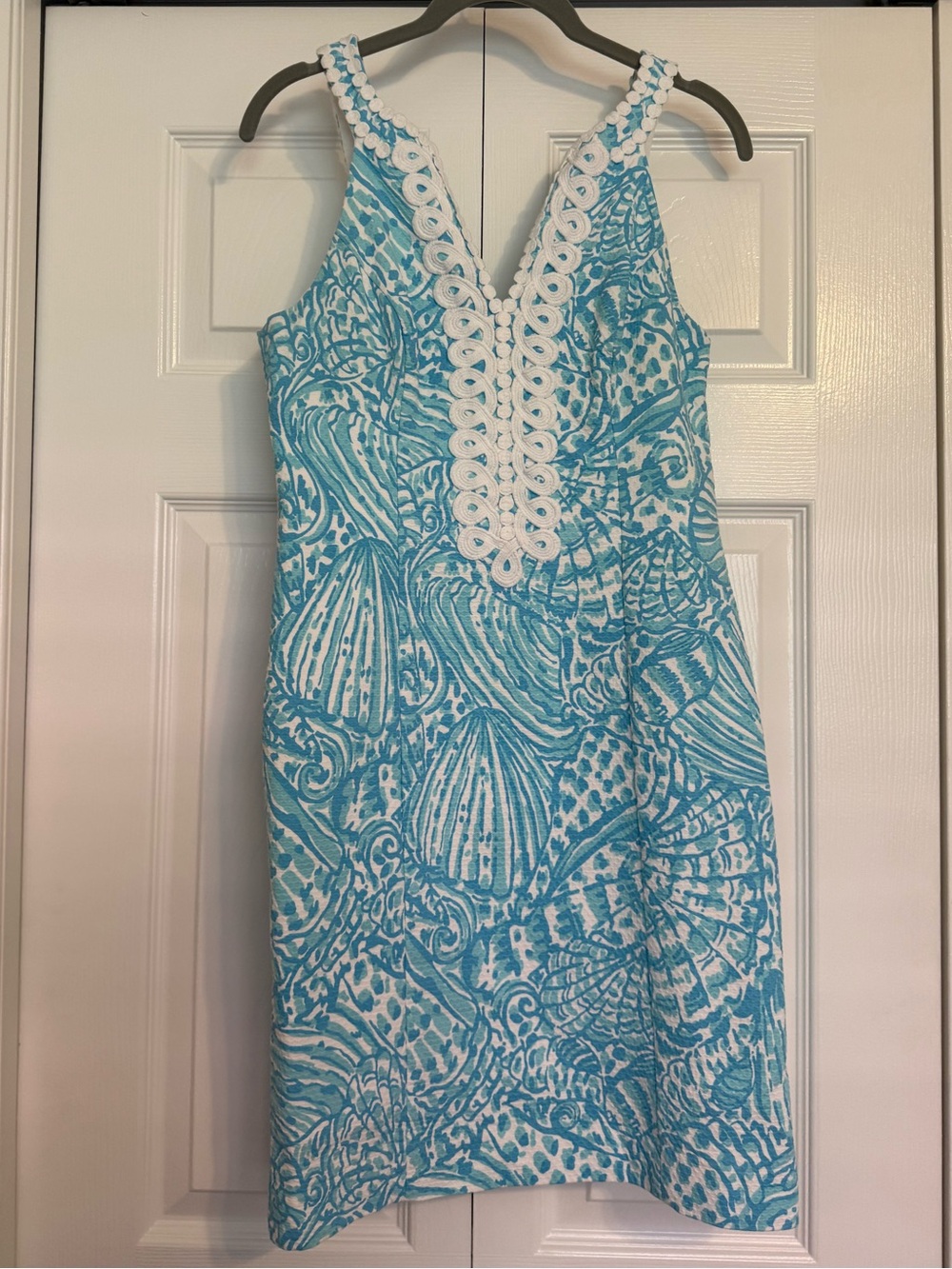 LILLY PULITZER: Dress; Blue, 4